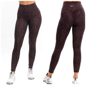 Echt Essentia Scrunch Leggings - Berry Dot S